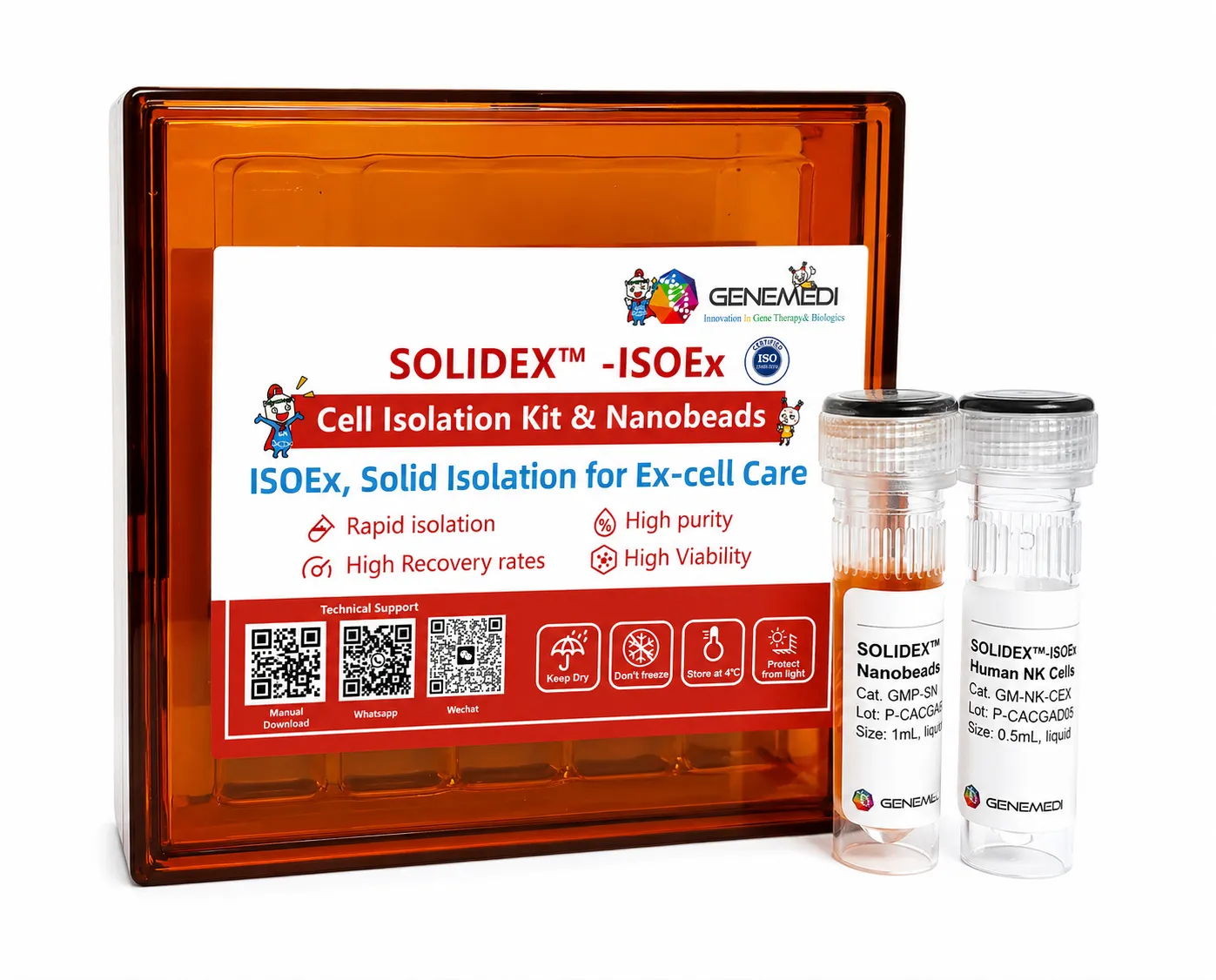 SOLIDEX&reg;-ISOEx Untouched Mouse CD4+ T Cell Isolation Kit (Column-free)